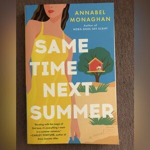 EUC Same Time Next Summer paperback novel